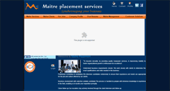 Desktop Screenshot of maitre.co.in